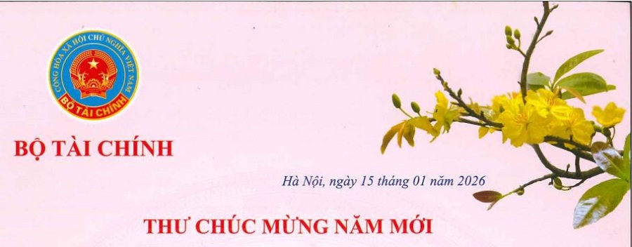Thư chúc mừng năm mới của Bộ trưởng Bộ Tài chính Nguyễn Văn Thắng 