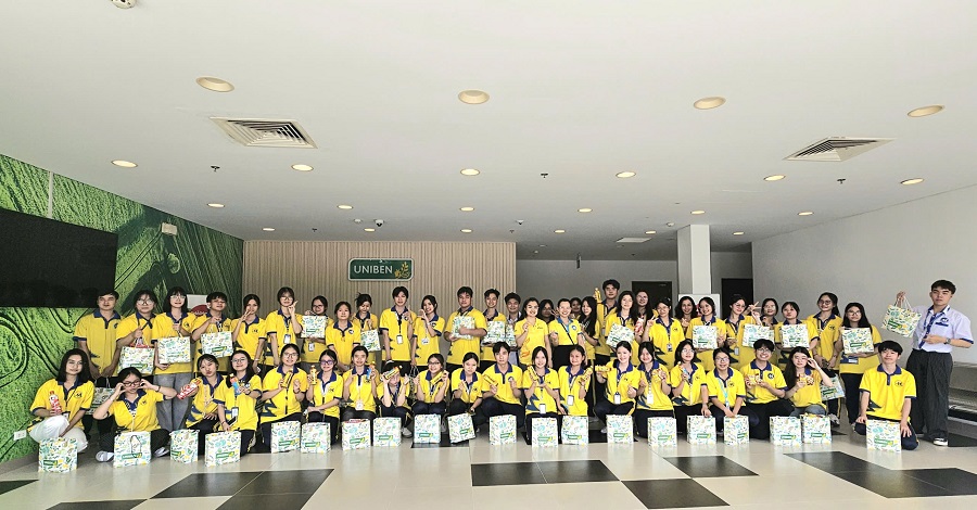 Sinh viên UFM tham quan, học tập thực tế tại doanh nghiệp – Nhà máy Uniben 