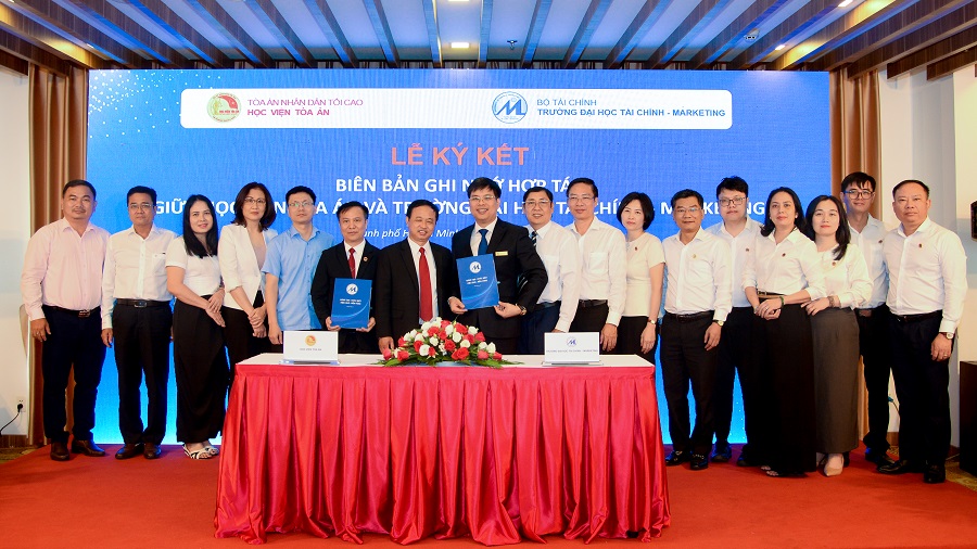 UFM và Học viện Tòa án ký kết hợp tác chiến lược 
